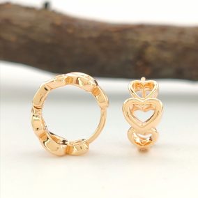 Nadin aranyszínű orvosi fém fülbevaló