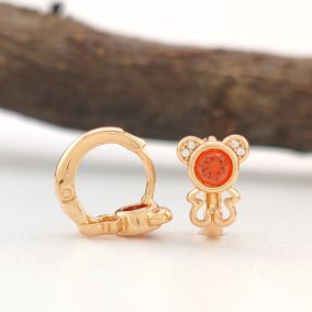 Odett Red aranyszínű orvosi fém fülbevaló