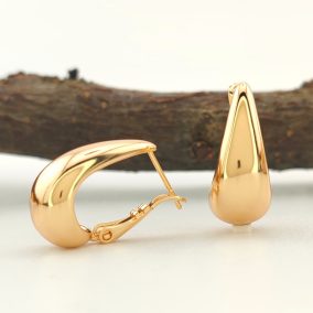 Valentina Gold aranyszínű orvosi fém fülbevaló