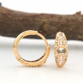 Vivien White aranyszínű orvosi fém fülbevaló