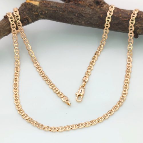 Domi aranyszínű orvosi fém nyaklánc