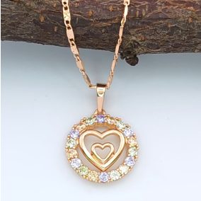 Milly aranyszínű orvosi fém medál