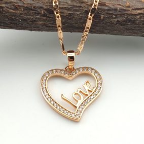 Melly aranyszínű orvosi fém medál