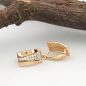 Enci gold aranyszínű orvosi fém fülbevaló