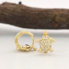 Breky Gold aranyszínű orvosi fém fülbevaló