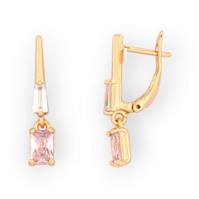 Cinnia Pink aranyszínű orvosi fém fülbevaló