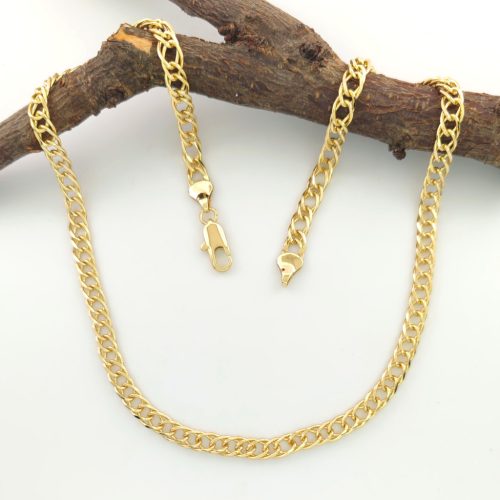 Kincső aranysárga színű orvosi fém nyaklánc