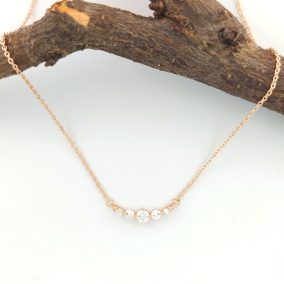   Kaliopé aranyszínű orvosi fém nyaklánc kristály medállal