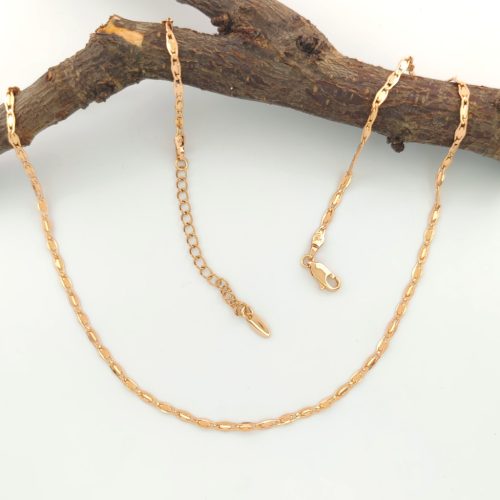 Ditty aranyszínű orvosi fém nyaklánc