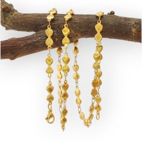 Zelmira Gold aranyszínű nemesacél szívecske nyaklánc