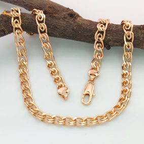 Glenda aranyszínű orvosi fém nyaklánc