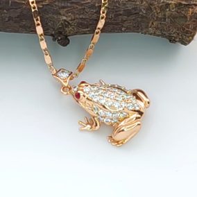 Breki aranyszínű orvosi fém medál