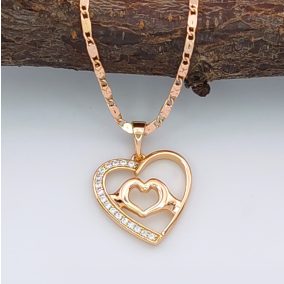 Lorina aranyszínű orvosi fém medál