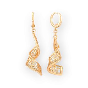 Angelika aranyszínű orvosi fém fülbevaló