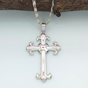 Liara ezüstszínű orvosi fém medál