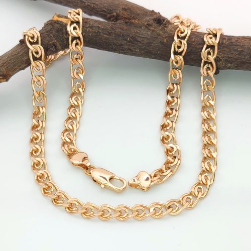 Daniella aranyszínű orvosi fém nyaklánc