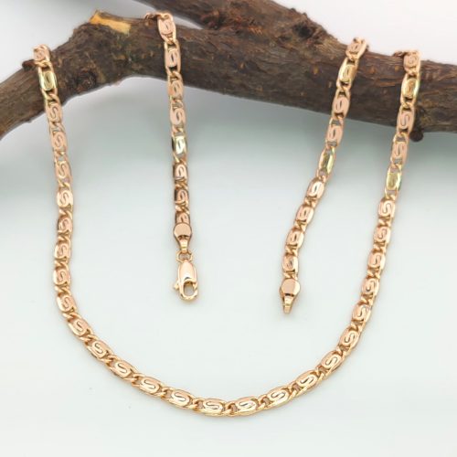 Fidélia aranyszínű orvosi fém nyaklánc