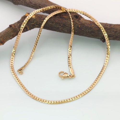 Filippa aranyszínű nemesacél nyaklánc