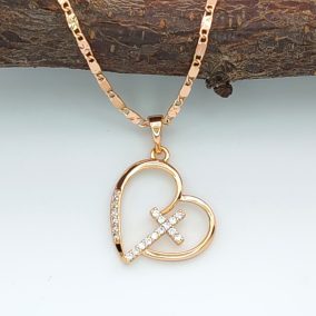 Liliána Gold aranyszínű orvosi fém medál