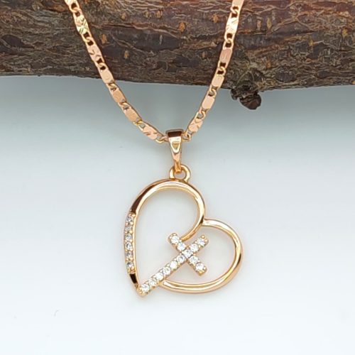 Liliána Gold aranyszínű orvosi fém medál