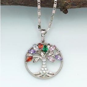 Julietta ezüstszínű orvosi fém medál