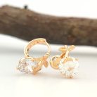 Cherry Gold aranyszínű orvosi fém fülbevaló